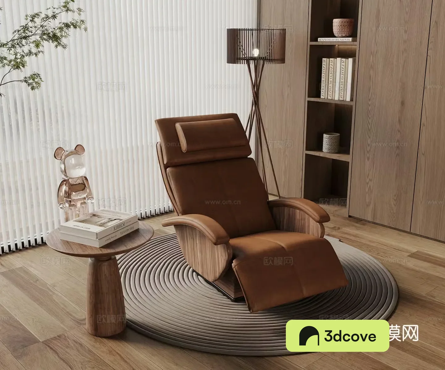 New Chinese style lounge chair leisure chair