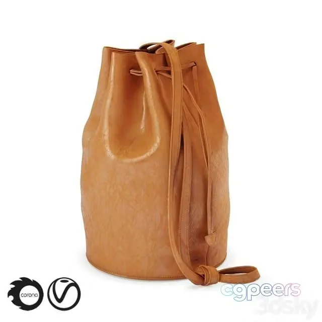3ds Max Free – Bag Leather