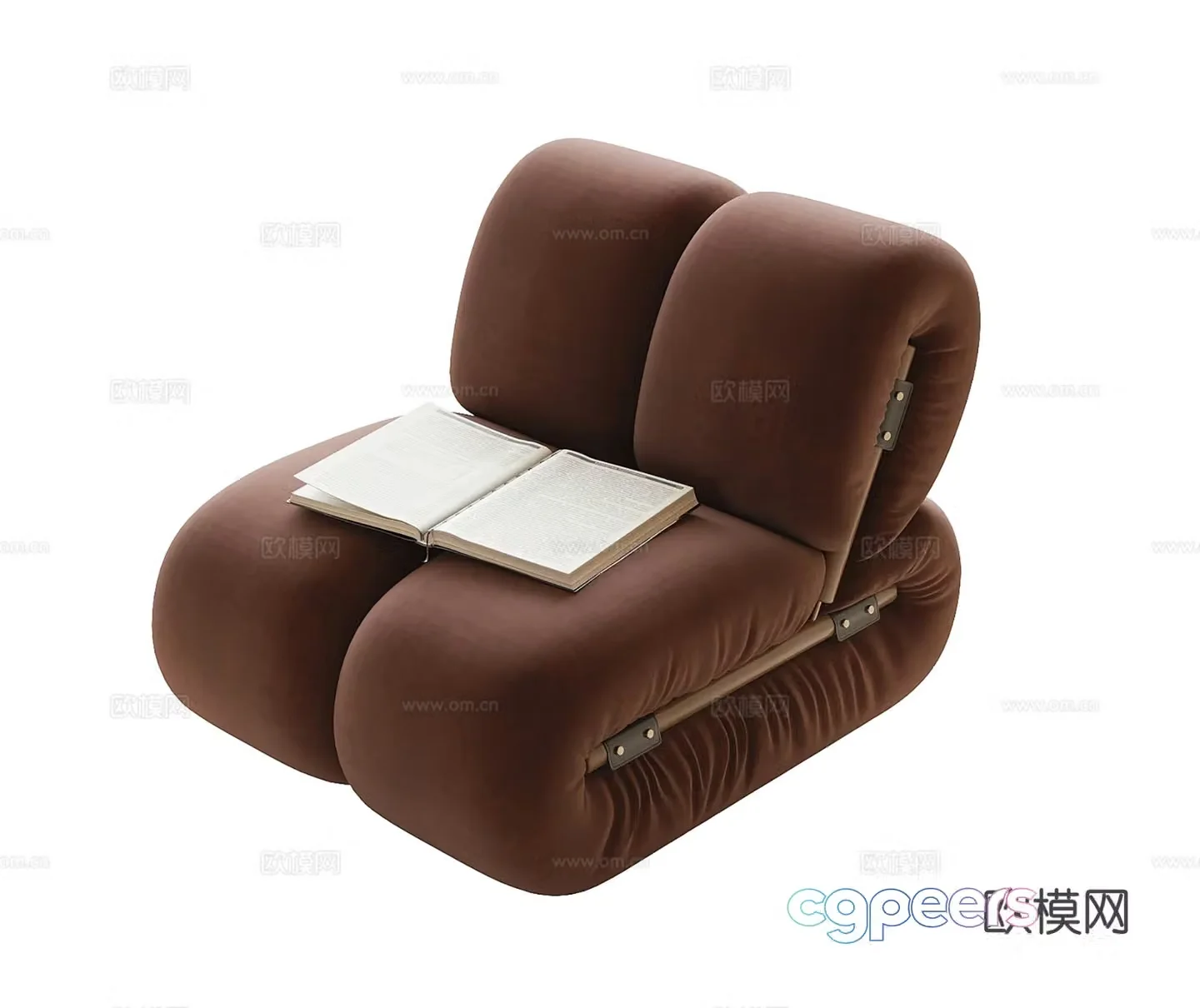 Modern leisure sofa 3d model