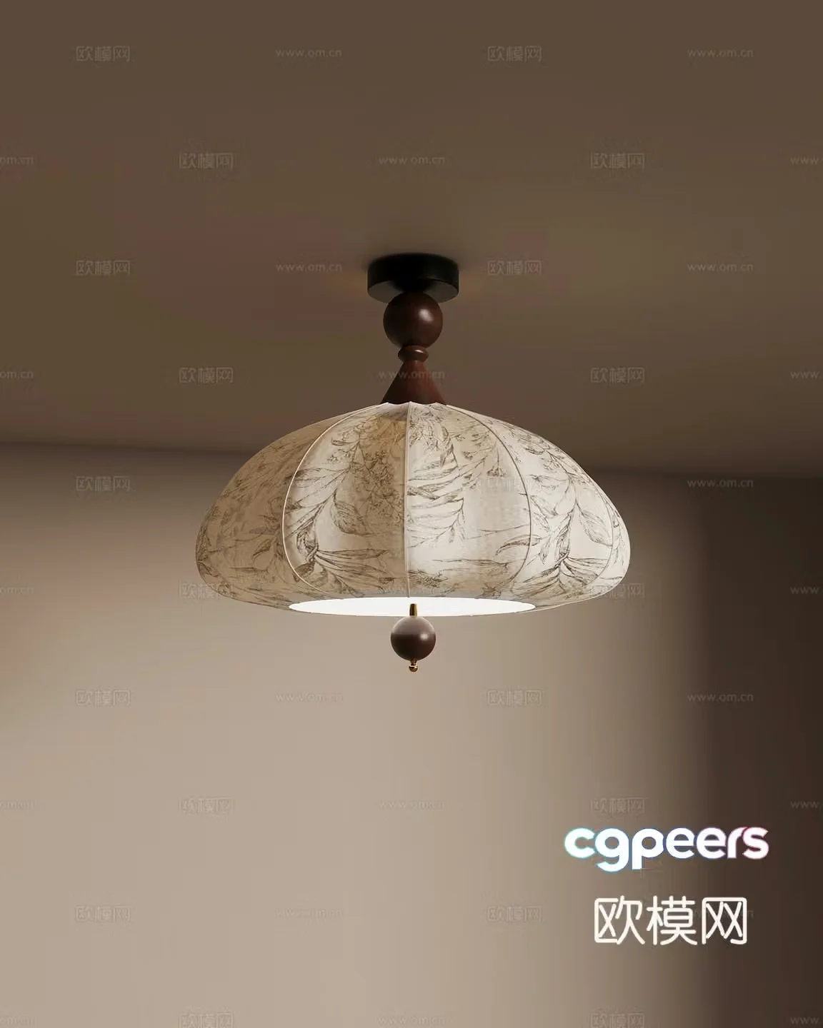 019 Chandelier Medium Chandelier 3D Model