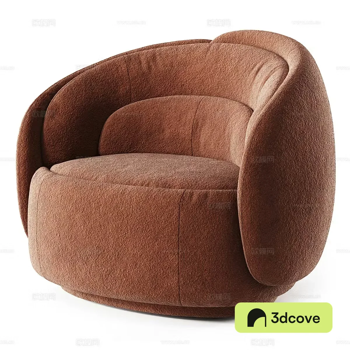 Fabric single sofa Fabric lazy sofa Fabric single chair Fabric casual chair Cushion