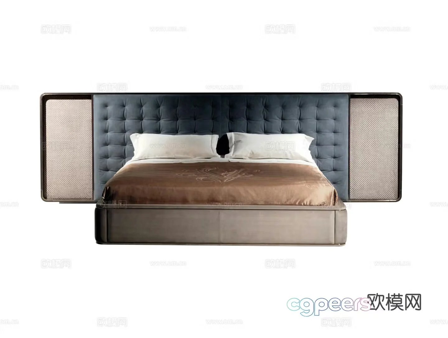 Visionnaire RIPLEY Double Bed 3D Model