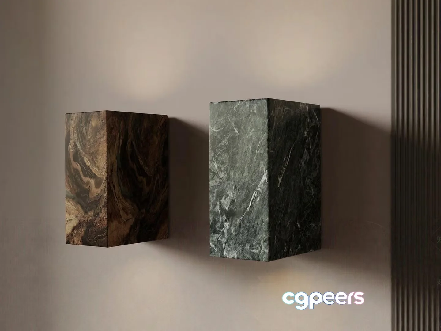 Marble Wall Decorations 3D Model – 6999 – VRAY Render