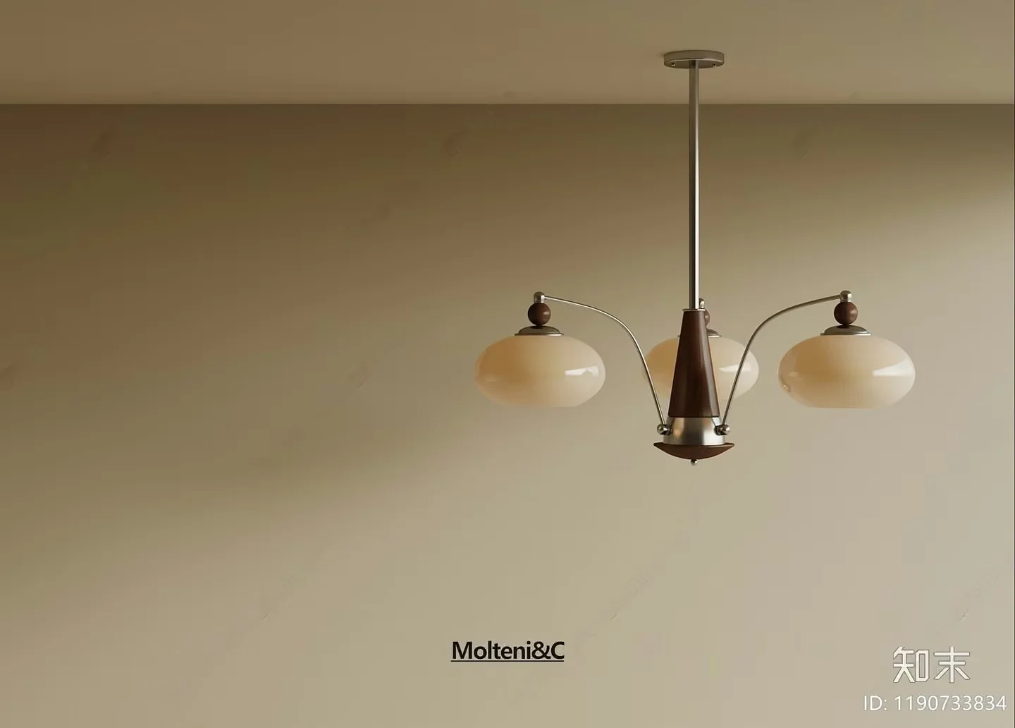 Modern Light Fixture 3D Model – 15927 – VRAY Render