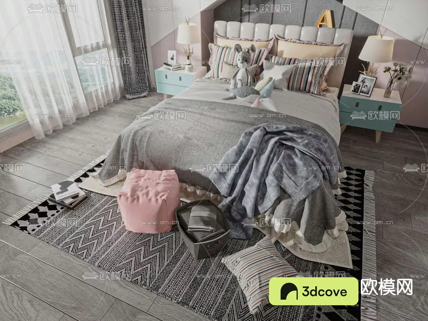 Modern children’s bed