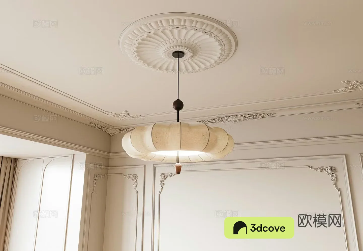 French medieval style chandelier