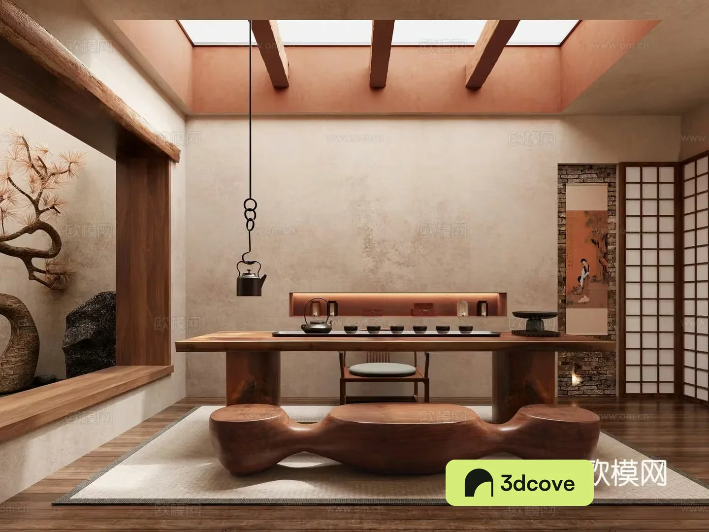 New Chinese tea room