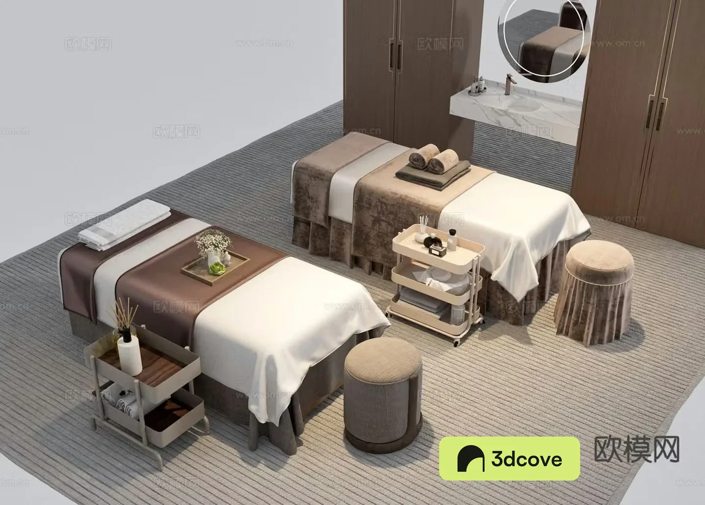 Modern massage bed care bed