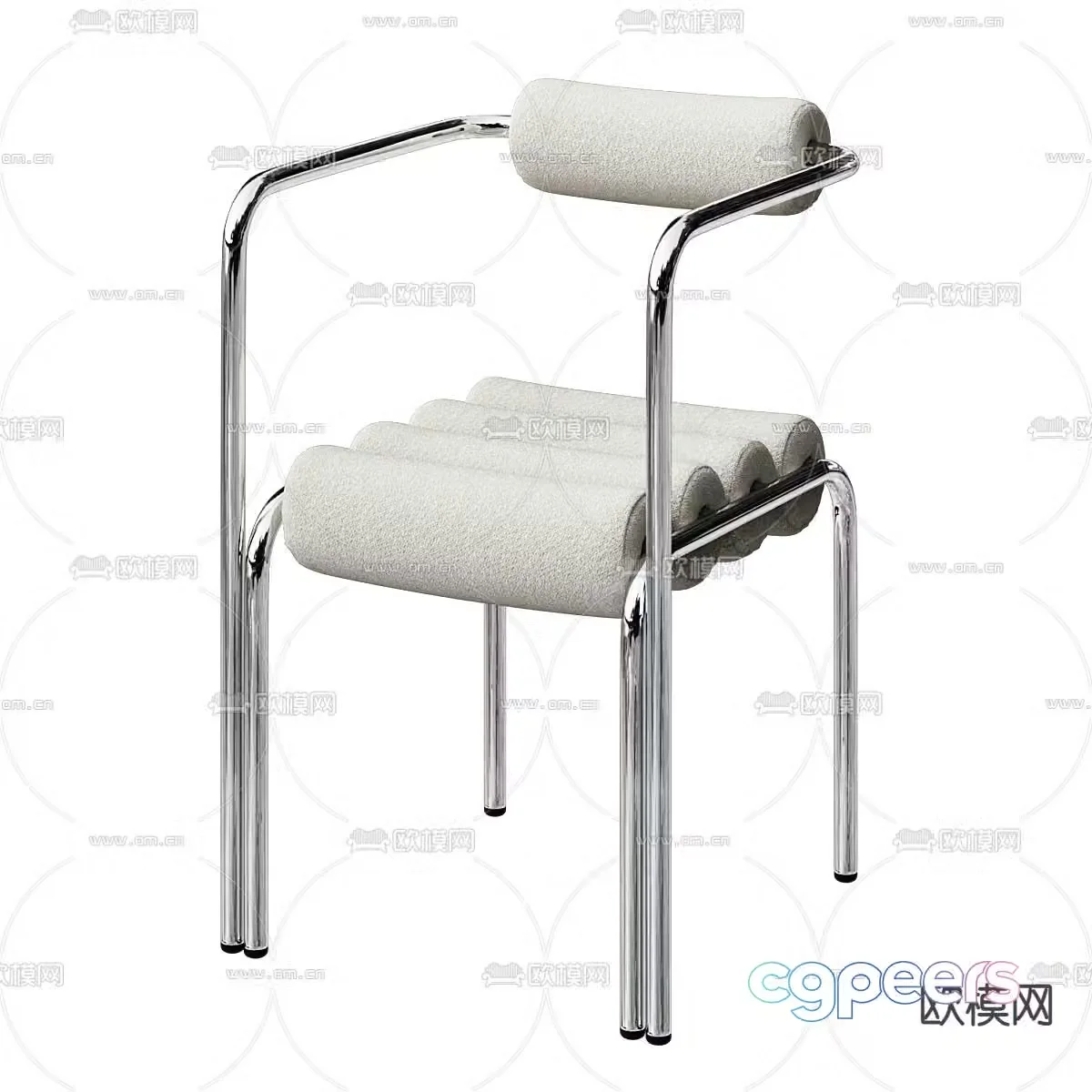 EGEG chair leisure chair 3d model