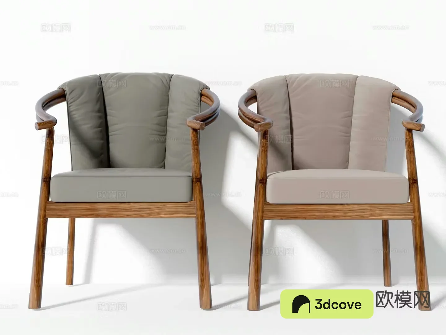 New Chinese style chair arm chair single chair