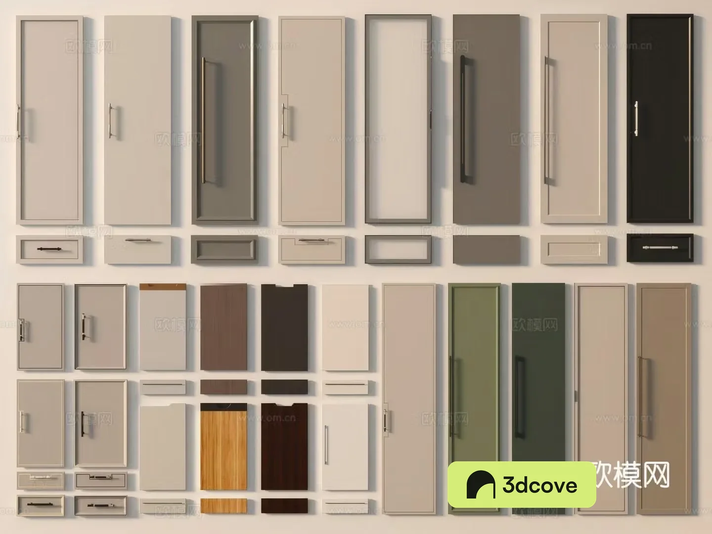 Modern cabinet door panel cabinet door blister board cabinet door