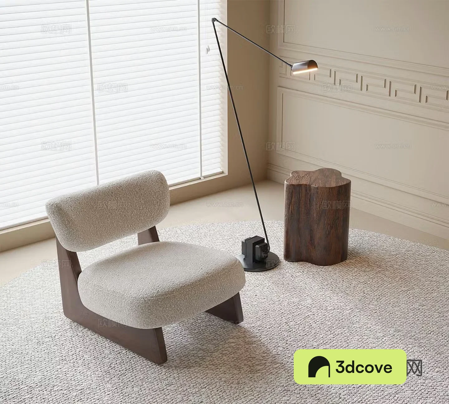 Wabi-sabi chair leisure chair