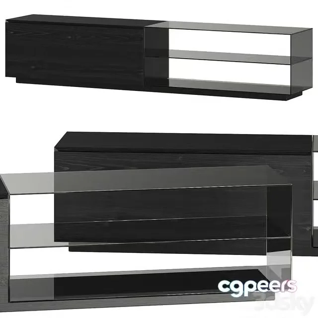3ds Max Free – Poliform Theca Sideboard