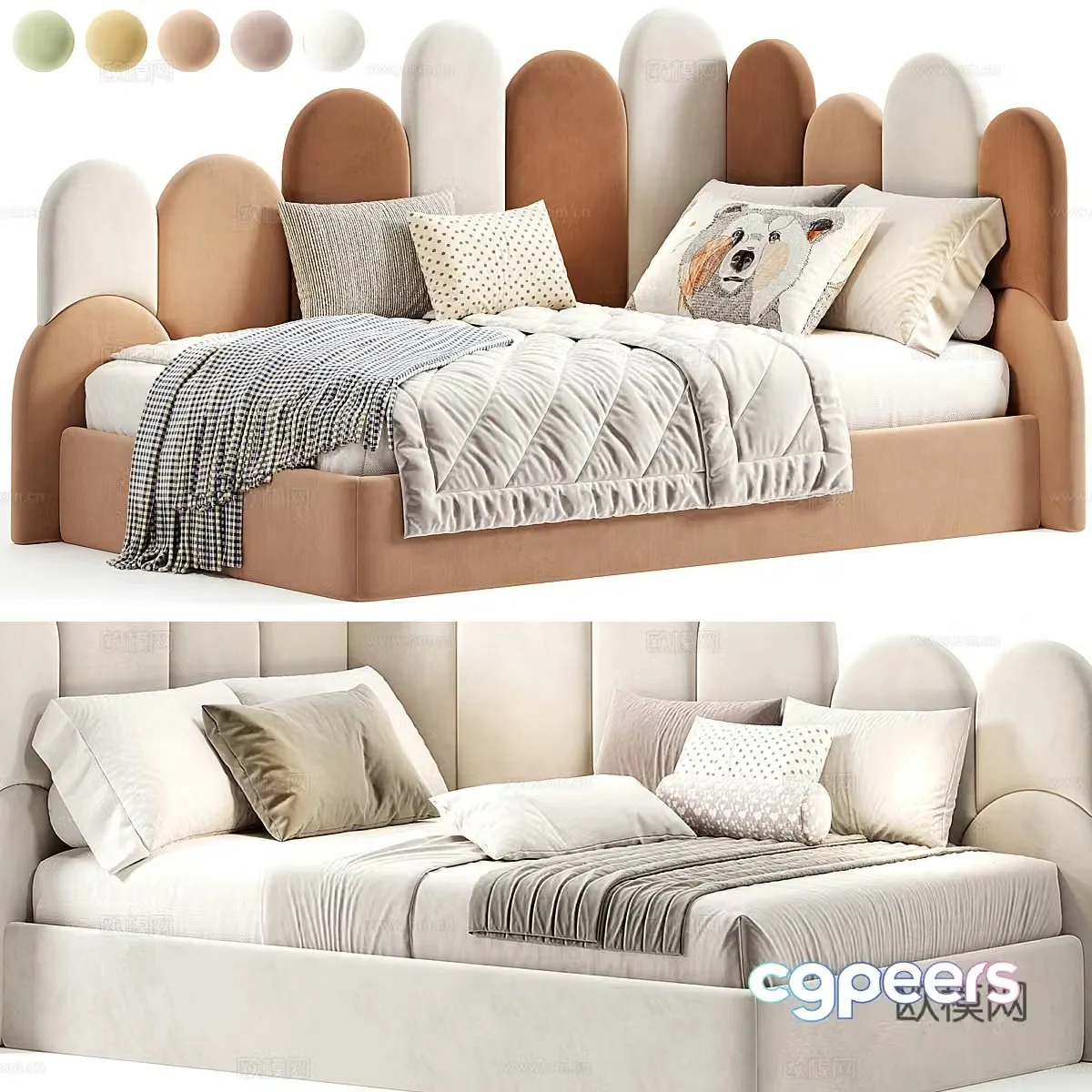 Children’s bed 3d model