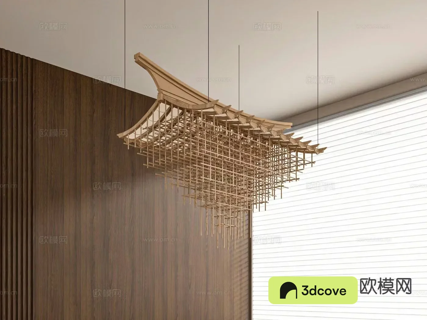 New Chinese style chandelier tower chandelier