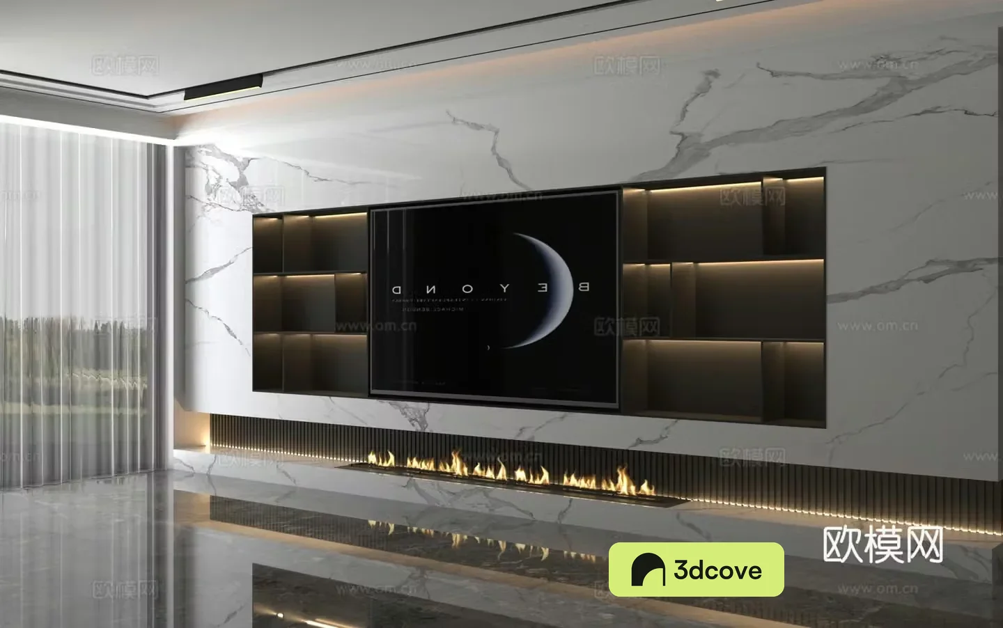 TV background wall