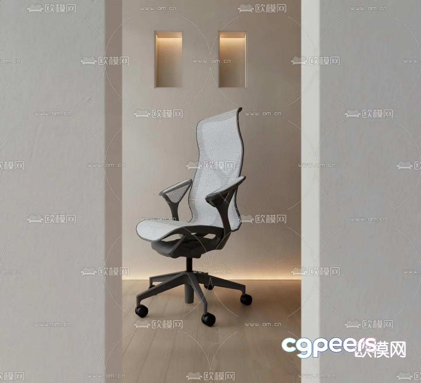 Office chair executive chair boss chair 3d model