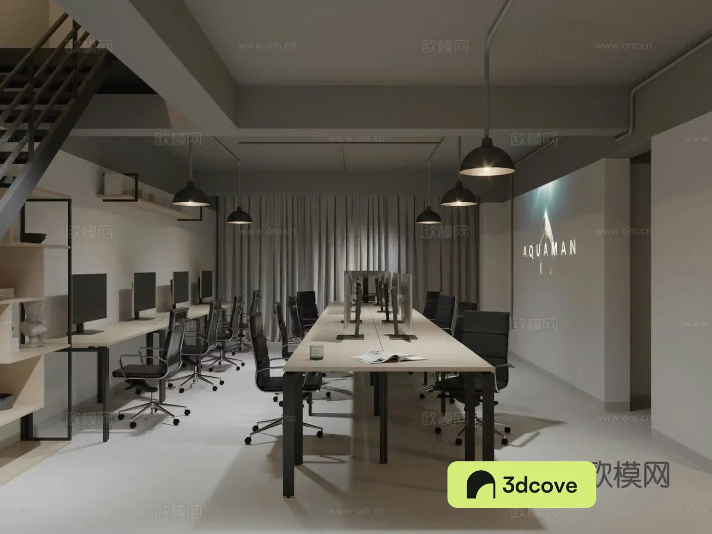 Modern office area