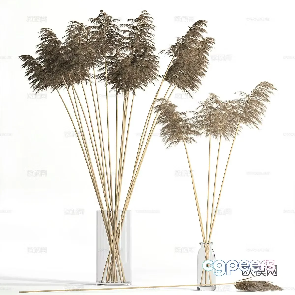New Chinese style flower art 3D model