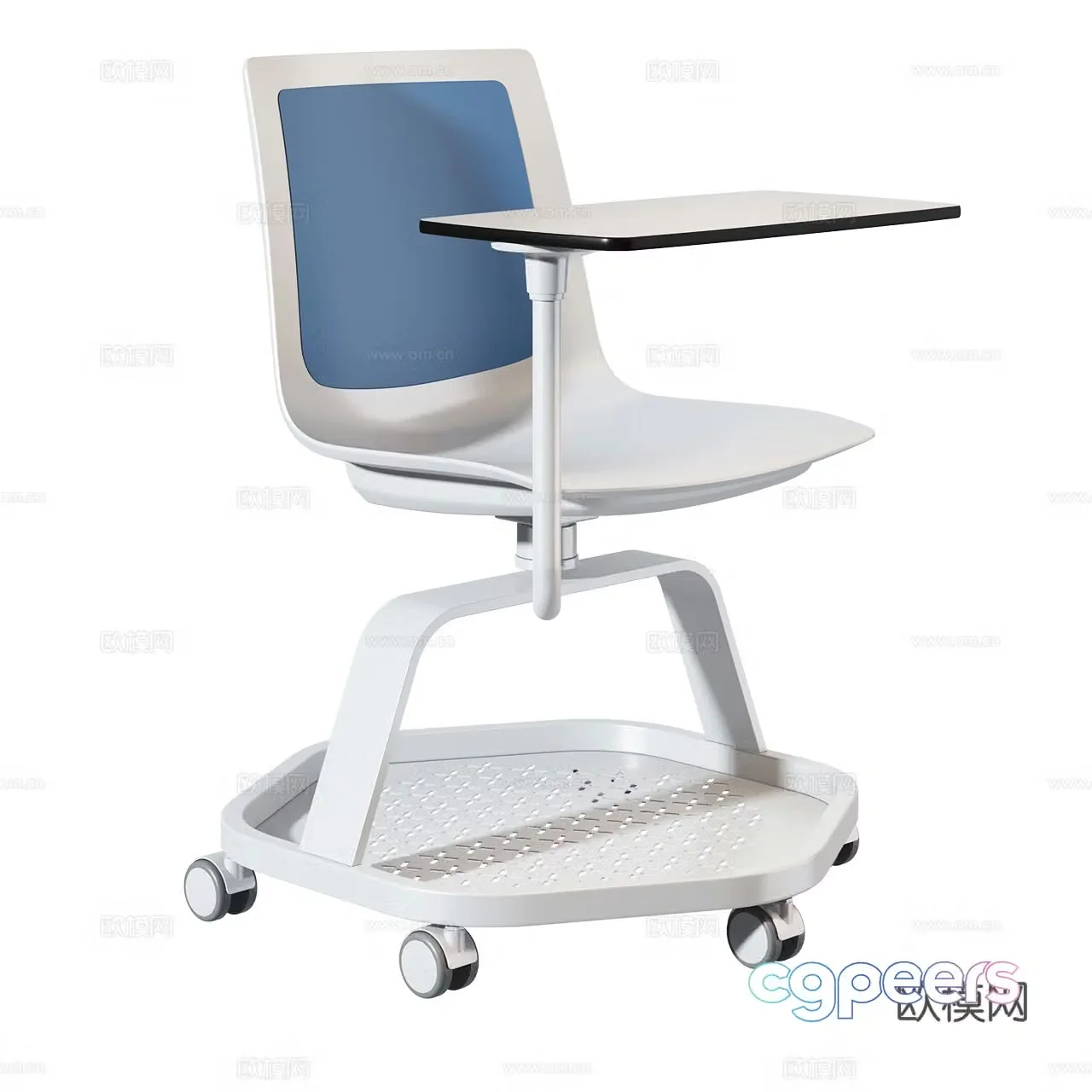 Aresline Modern Education Chair Office Chair Work Chair Conference Chair Training Chair 3D Model
