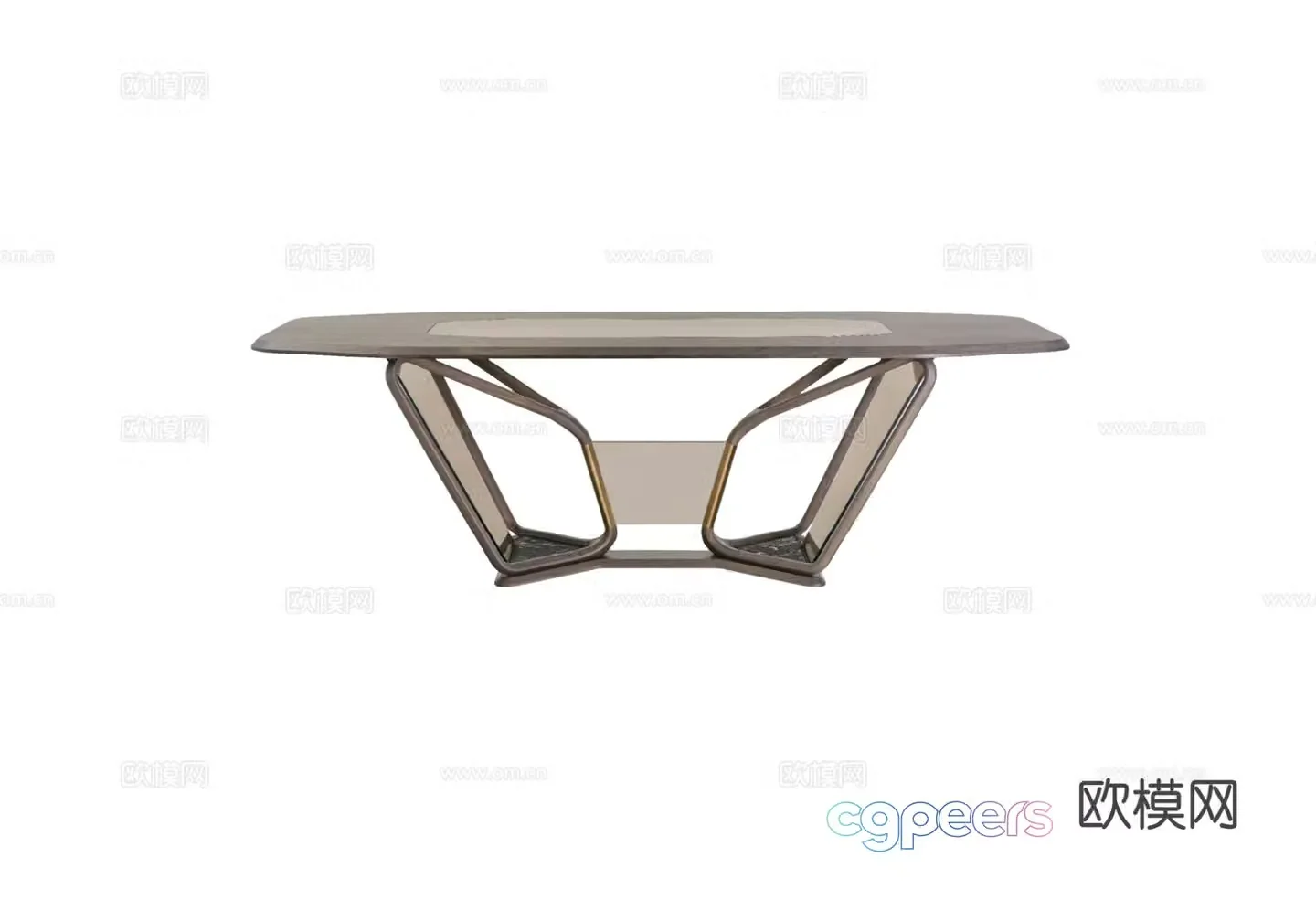 TURRI VINE Dining Table 3D Model