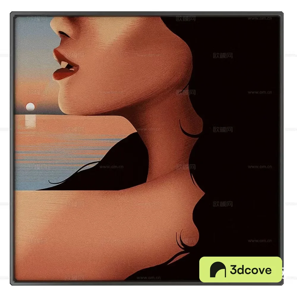 NC Design art hanging painting figure painting decorative painting