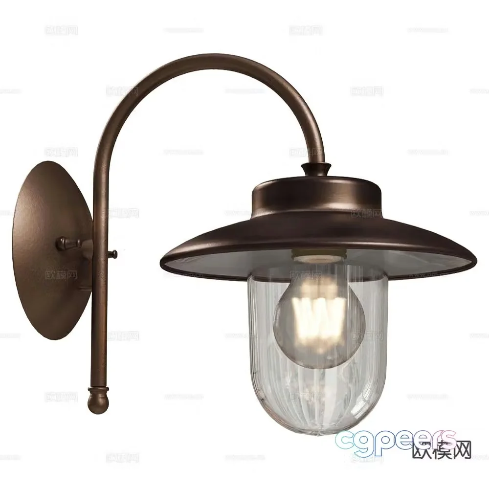Il Fanale wall lamp 3d model