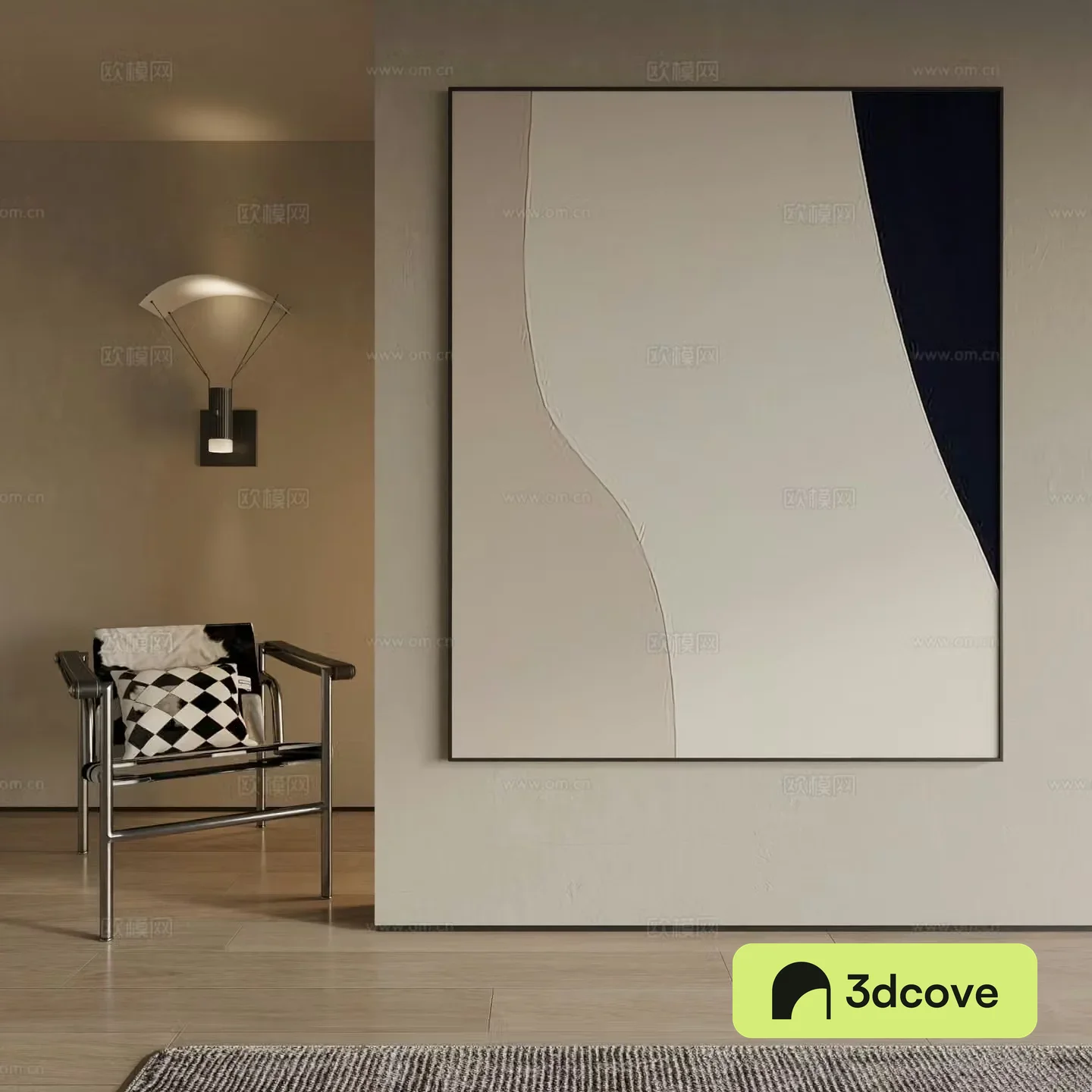 Modern decorative painting hanging painting