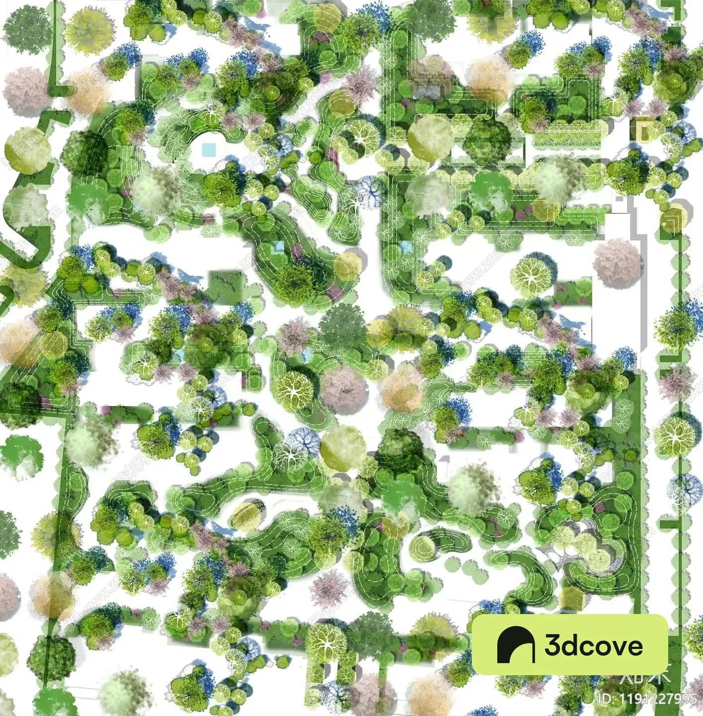 A Bird’S-Eye View Of A Golf Course