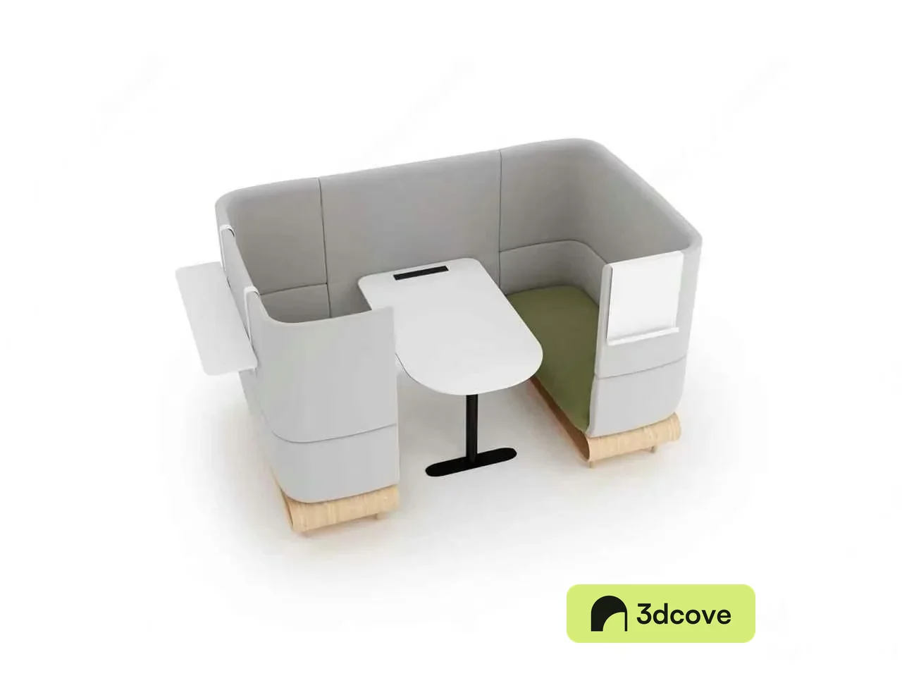 Modern White Couch