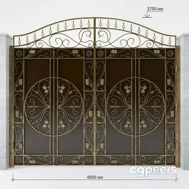 3ds Max Free – Gate (classic style)