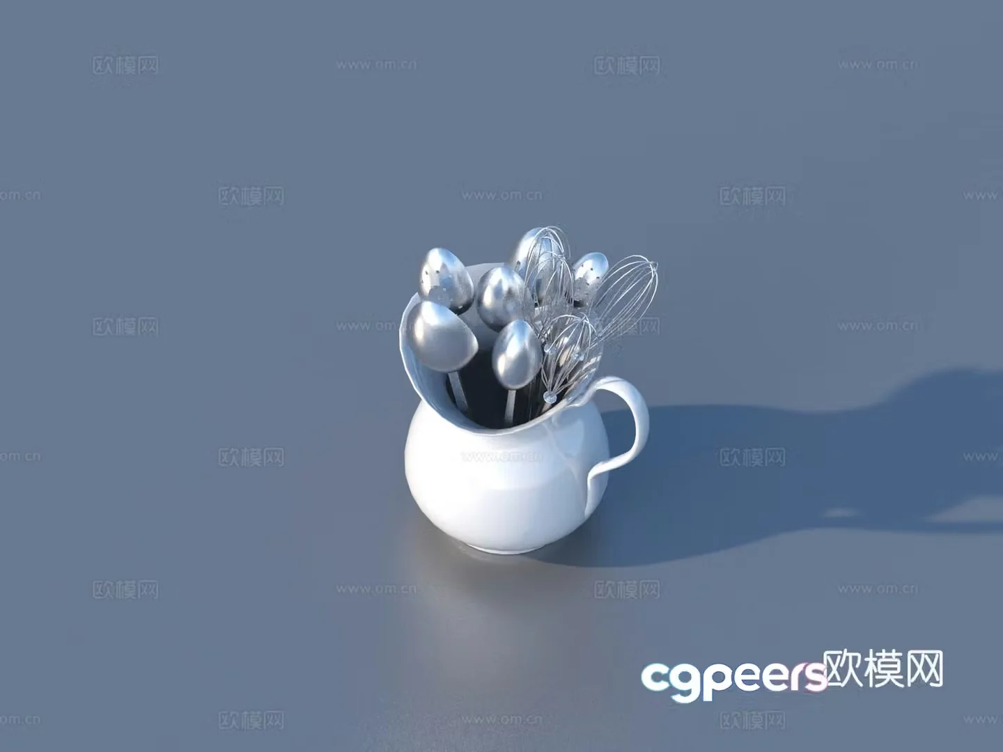 Tableware Kitchen supplies 3d model