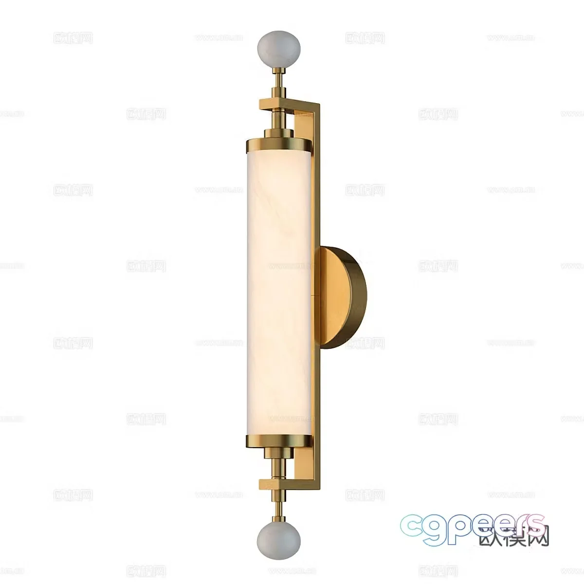 Modern wall lamp 3d model