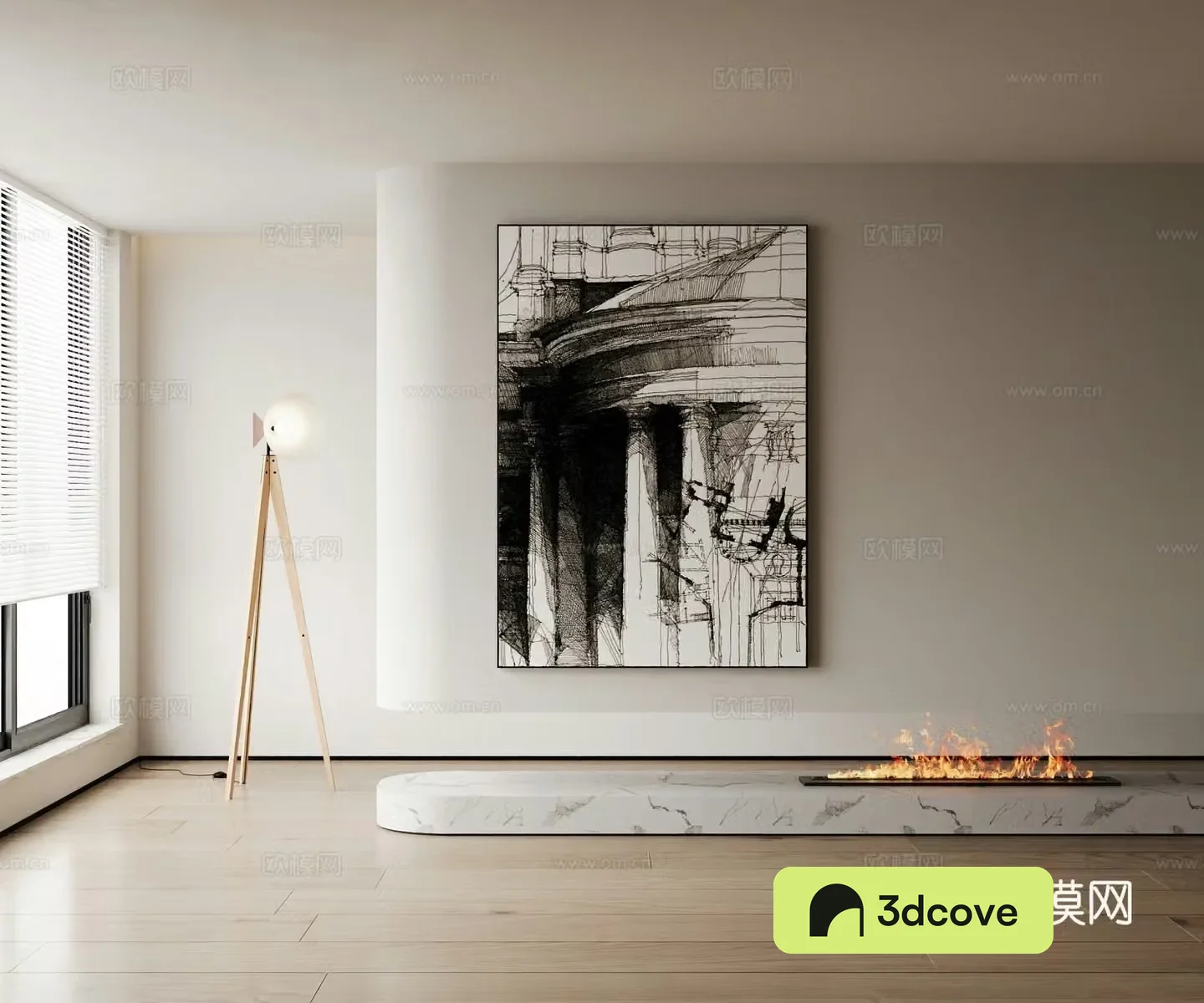 Modern decorative painting