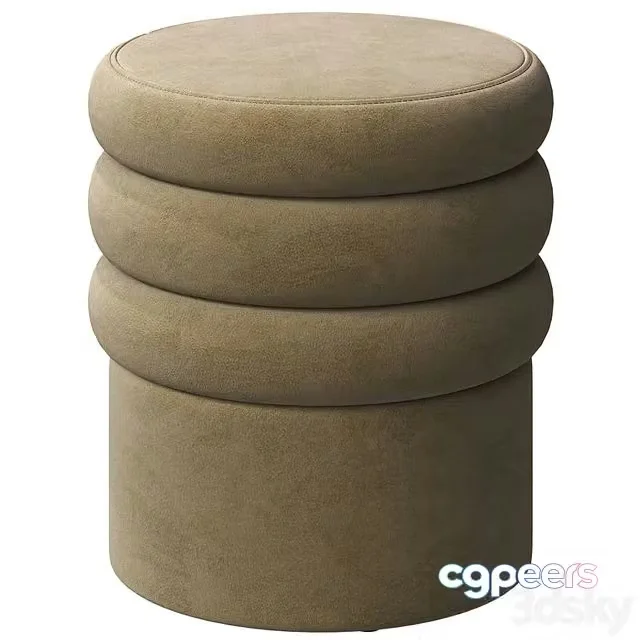 3ds Max Free – Dutchbone Aditi Pouf