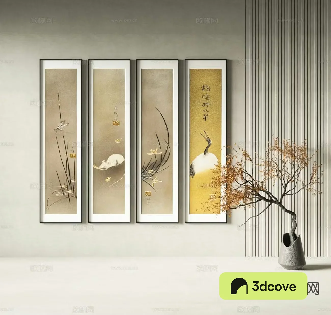 Chinese style hanging painting decorative painting