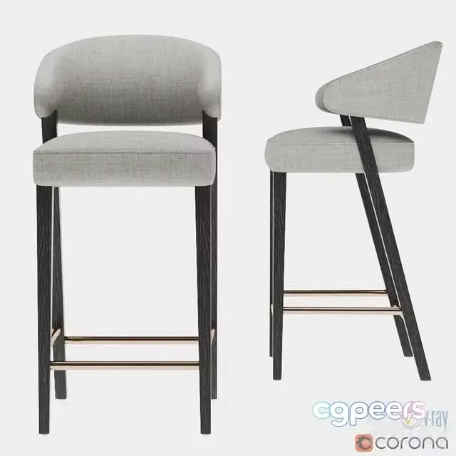 3ds Max Free – The Bright Group Cahn barstool
