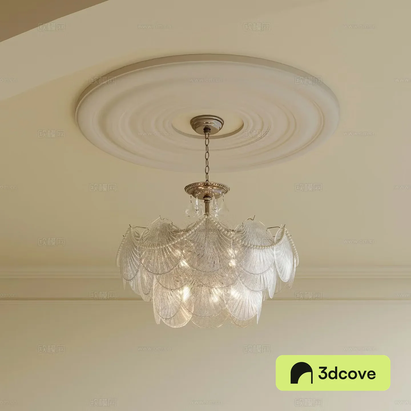 Chandelier French Cream Style Chandelier Crystal Chandelier Decorative Chandelier