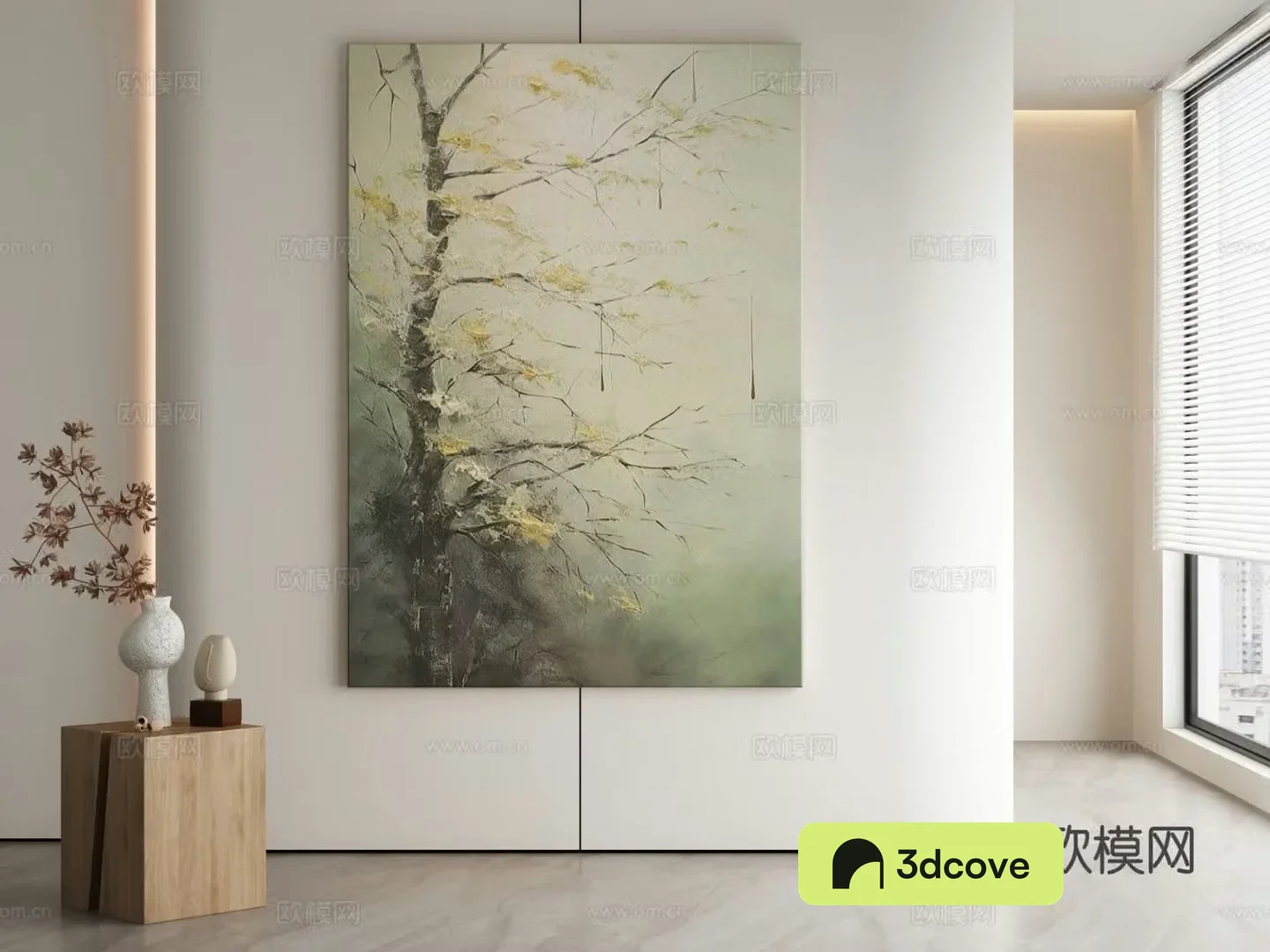 Modern landscape painting decorative painting