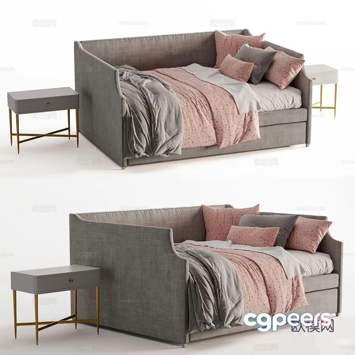 Children’s bed 3d model