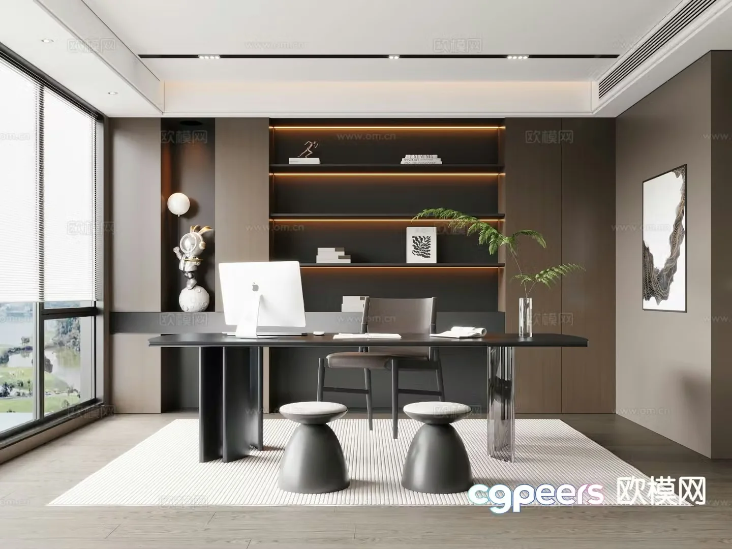 Italian study 3D model