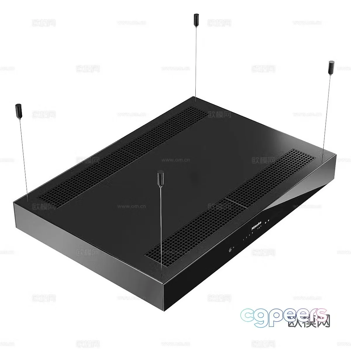 Modern range hood Range hood Home appliances Kitchenware Kitchen appliances 3D model