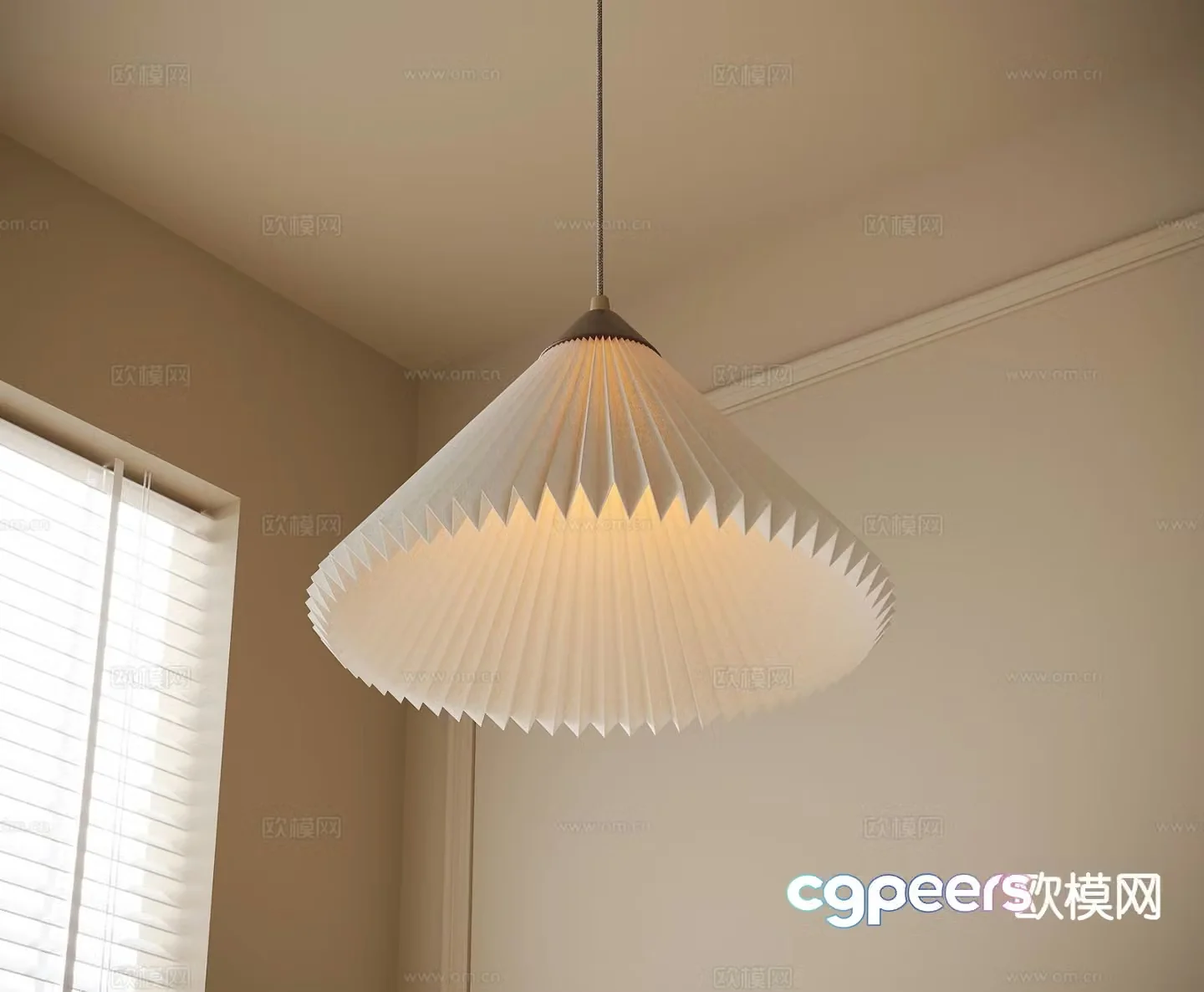 Medieval style chandelier bedside chandelier 3d model