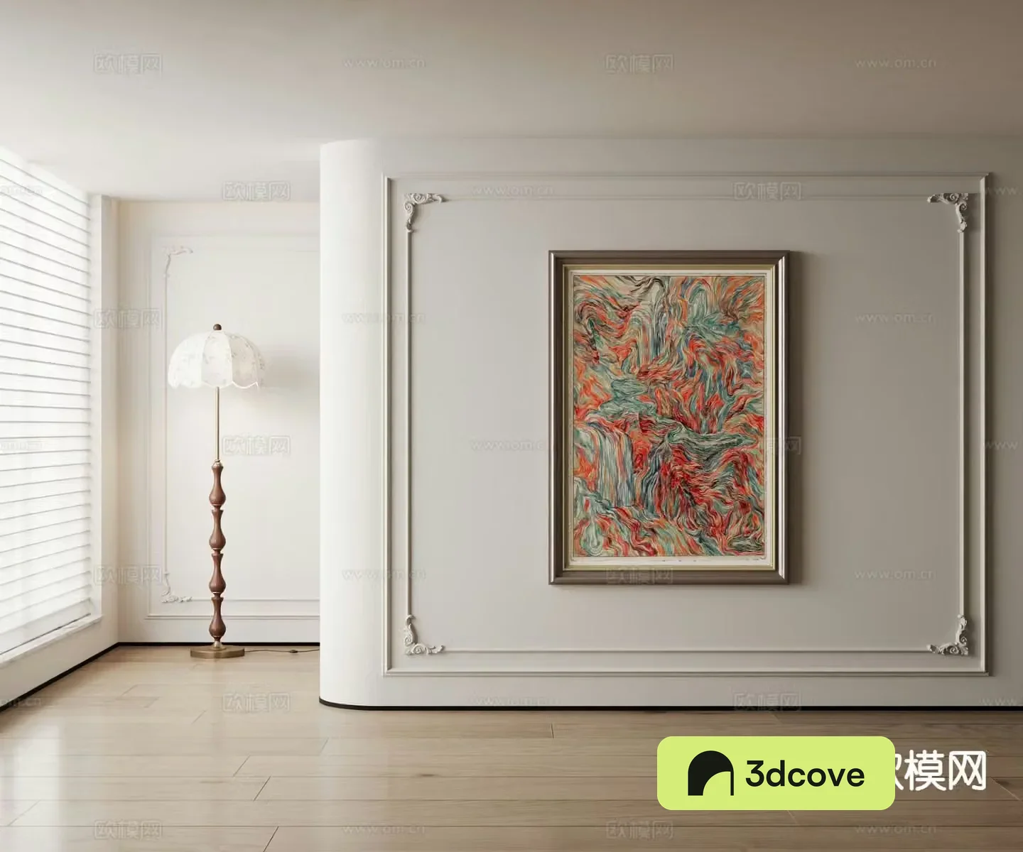 American decorative painting abstract oil painting