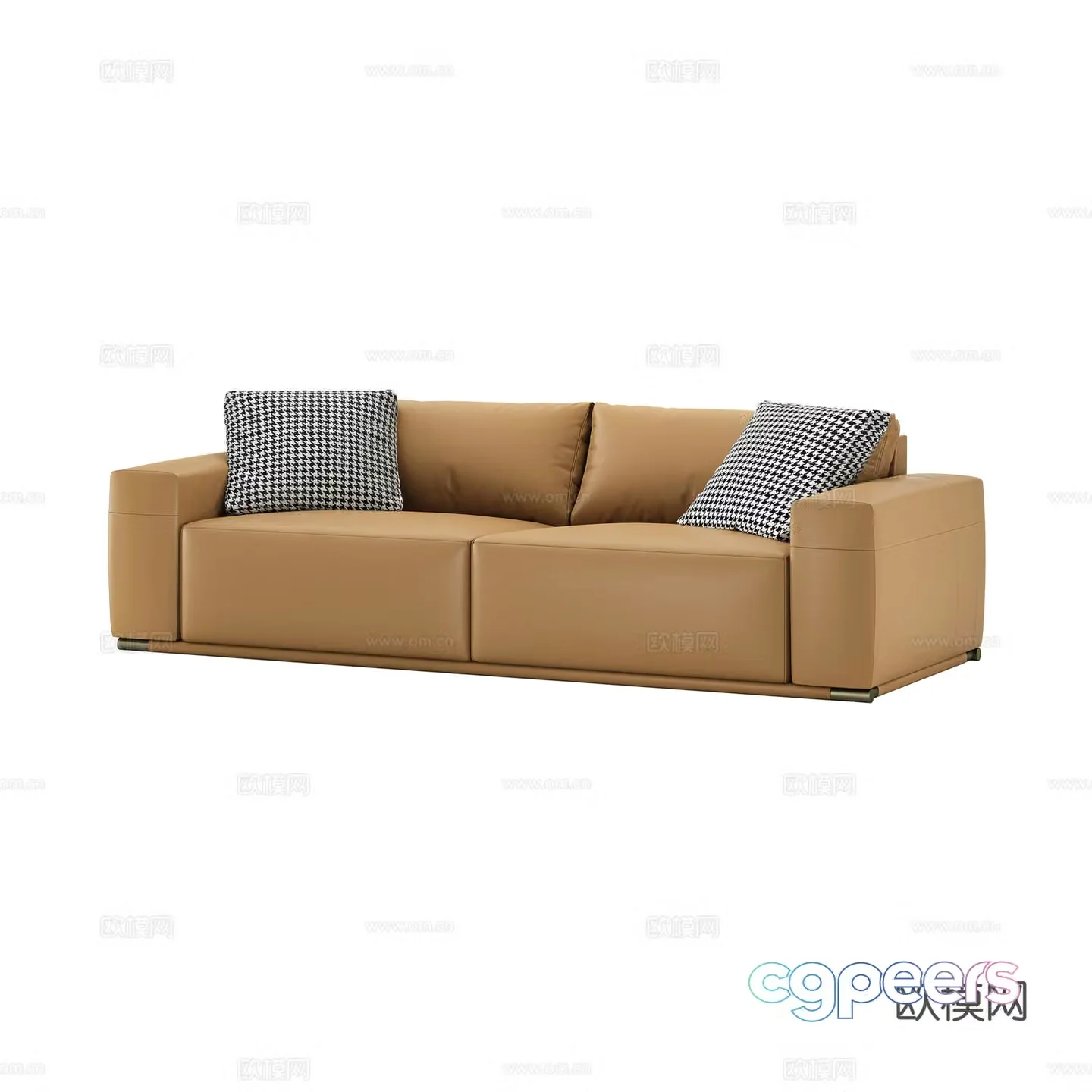 Modern love sofa 3d model