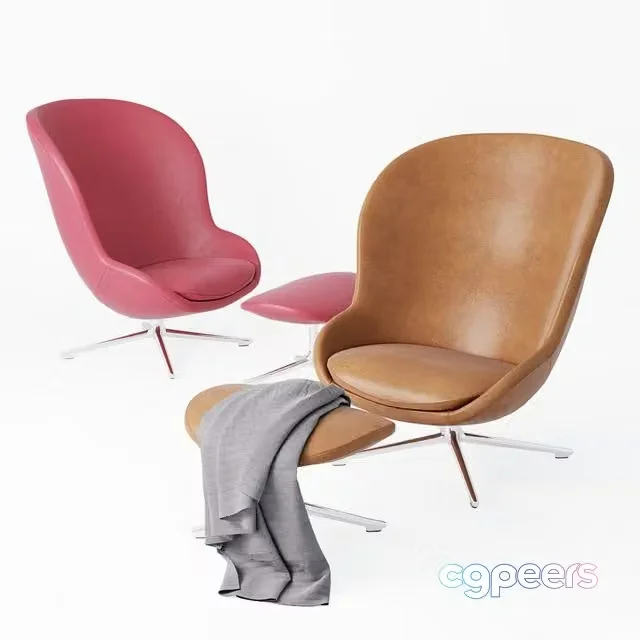 3ds Max Free – Normann Copenhagen Hyg Lounge Chair