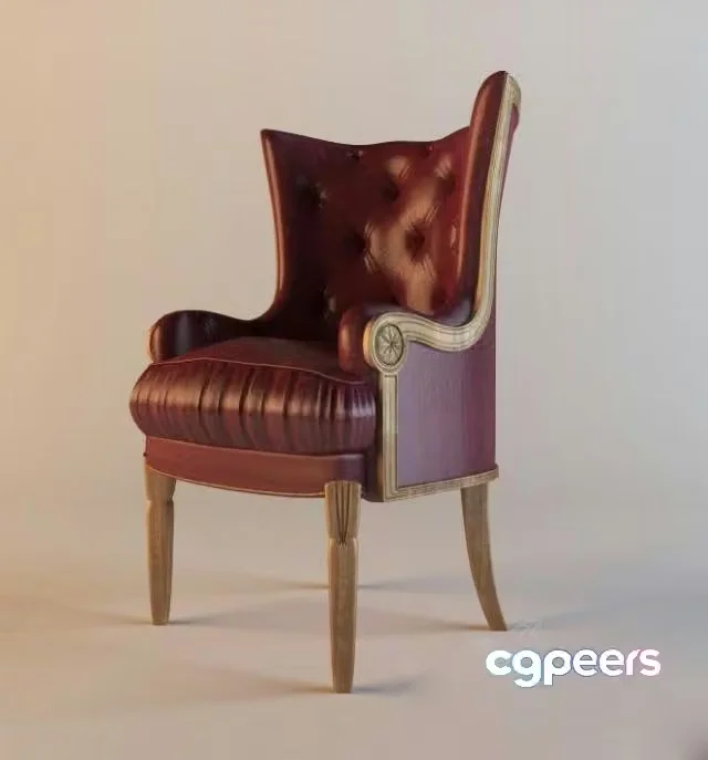 3ds Max Free – Chair Nicole
