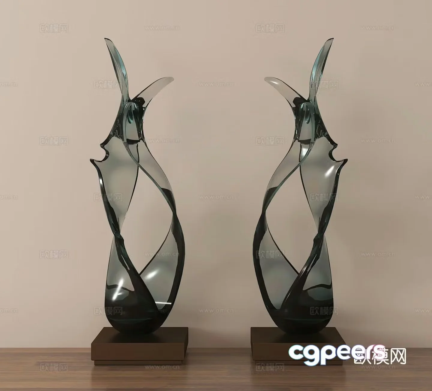 Special-shaped sculpture art ornaments 3D model