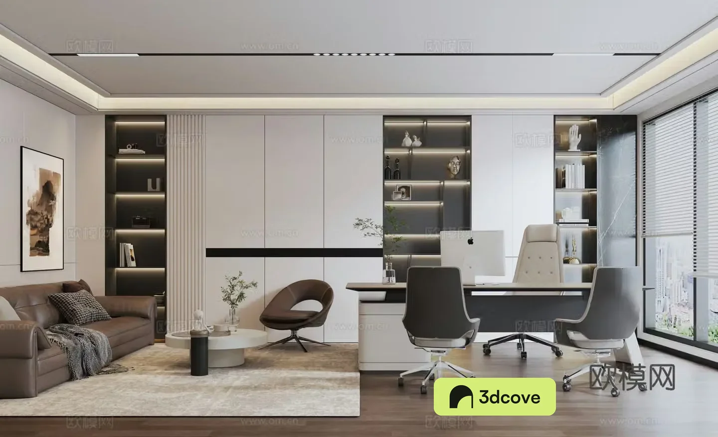 Modern manager office