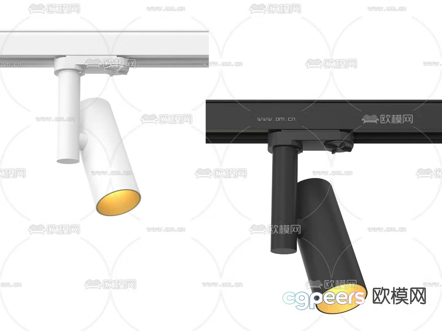 Spotlight Downlight Bold Downlight Track Light 3D Model